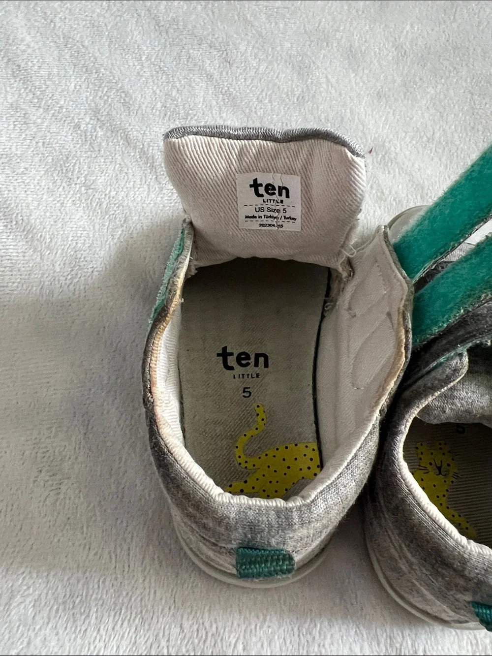 Ten Little Toddler Sneakers